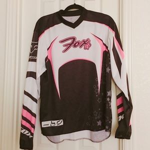 Fox XL woman’s motorcycle riding top